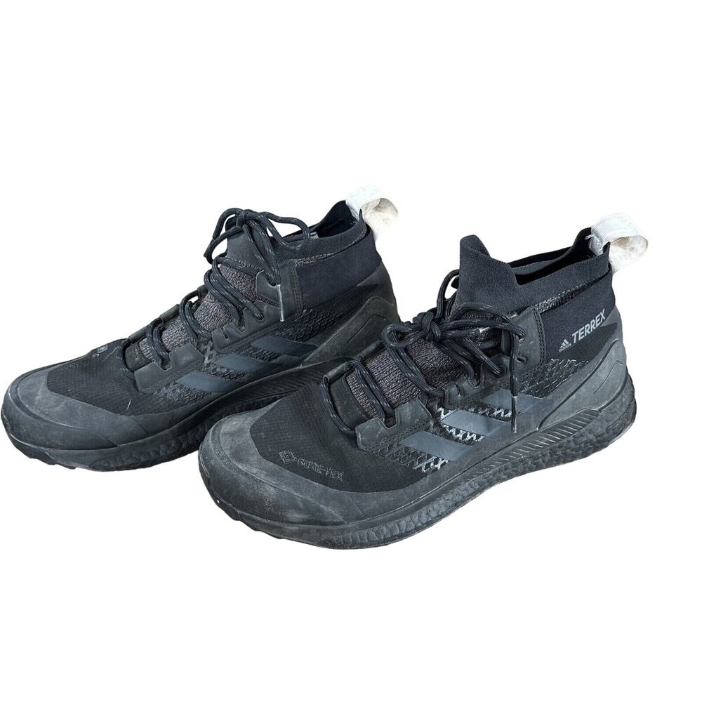 Size 11 - adidas TERREX Free Hiker Gore-Tex Triple Black